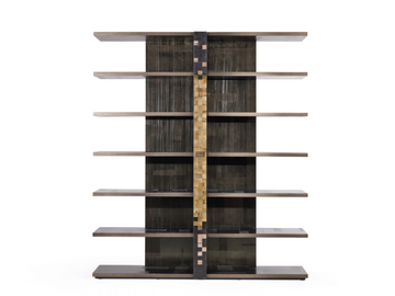 ALEPPO - Open freestanding wooden bookcase by ETRO Home Interiors