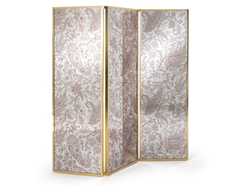 GATHI - Brass and glass screen by ETRO Home Interiors