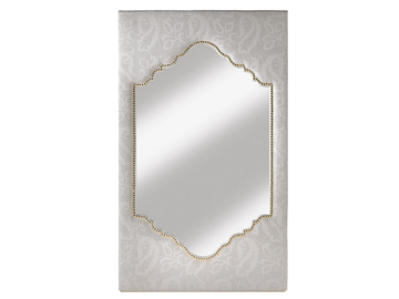 SHANTI - Rectangular framed wall-mounted fabric mirror by ETRO Home Interiors