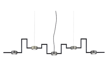 ESSENTIAL - LED metal pendant lamp by Euroluce Lampadari