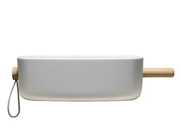 BOUNCE PAN - Oval single washbasin by EVER Life Design