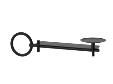 BUCK - Bathroom shelf with soap dish and towel holder by EVER Life Design
