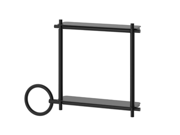 BUCK - Square module with shelves and towel holder by EVER Life Design