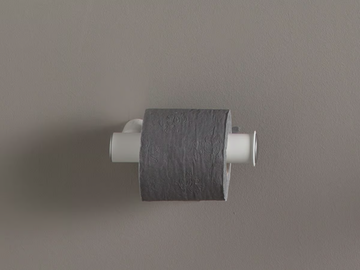 ELEGANCE - Metal toilet roll holder by EVER Life Design