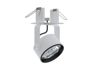 ORFEU TE SM - Semi-inset adjustable LED aluminium ceiling lamp by Exporlux