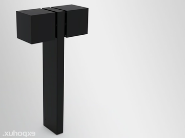 PACK PO - LED aluminium bollard light by Exporlux