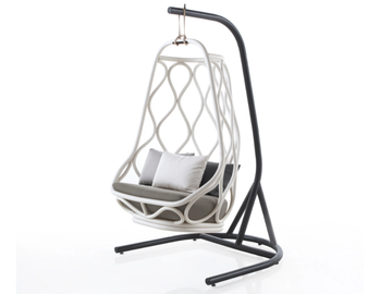 NAUTICA - Rocking Swing rattan armchair by EXPORMIM