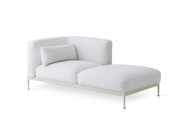 OBI - Upholstered fabric Garden daybed by EXPORMIM