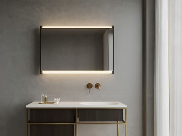FLÛTE - Wall-mounted mirror by Ex.t