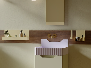 FRIEZE - Metal towel rack by Ex.t