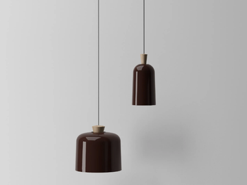 FUSE - Ceramic pendant lamp by Ex.t