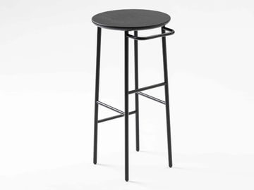 HANG TALL - High wooden stool by Ex.t