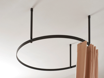 NOUVEAU - Fabric shower curtain by Ex.t