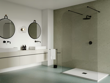 NOUVEAU - Glass Walk in shower by Ex.t