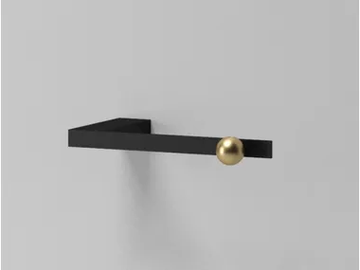 NOUVEAU - Metal toilet roll holder by Ex.t
