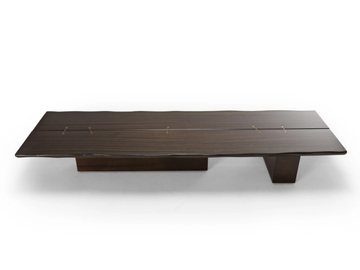 10TH JOINT - Mahogany garden side table by Exteta