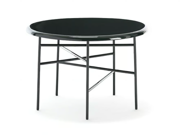 10TH STAR - Round aluminium garden side table by Exteta