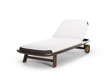 10TH TELLARO - Mahogany sun lounger by Exteta