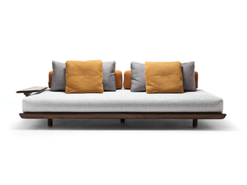 CAPRERA - Sectional fabric garden sofa by Exteta