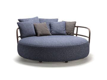 JUNGLE - Round juncus and fabric garden bed by Exteta