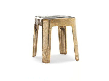 MOONLIGHT - Bronze garden side table by Exteta