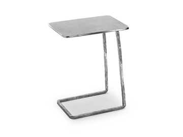 MOONLIGHT - Rectangular aluminium garden side table by Exteta