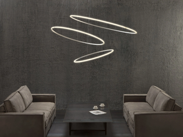 OLYMPIC F45 3x - LED pendant lamp by Fabbian
