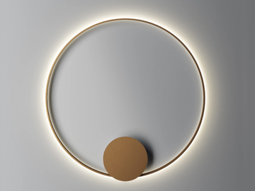 OLYMPIC - Powder coated aluminium wall lamp / ceiling lamp by Fabbian