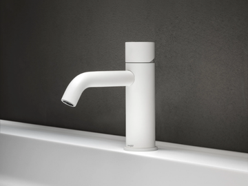 ACQUIFERO - Countertop 1 hole stainless steel washbasin tap by FALPER