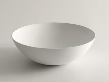 CIOTOLA 43 - Countertop round Ceramilux® washbasin by FALPER