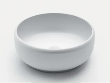 HOMEY WD1 - Countertop round Cristalplant® washbasin by FALPER