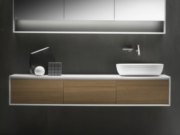 SHAPE EVO - Single wall-mounted vanity unit with drawers by FALPER