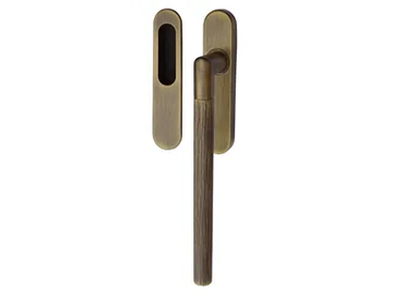 ARTWORK AS1104-P11-BGO - Brass pull handle for sliding doors by Fama International