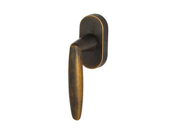 GAUDIUM MG3383 - DK bronze window handle on rose by Fama International