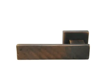 LATUS MG2202 - Bronze door handle on rose by Fama International