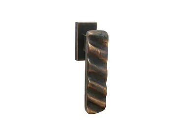 LATUS MG2223 - DK bronze window handle on rose by Fama International