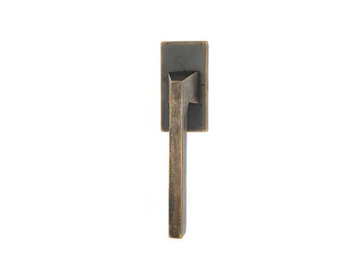 LATUS MG2403 - DK bronze window handle on rose by Fama International