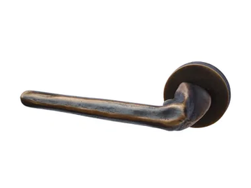MOTION - Bronze door handle on rose by Fama International