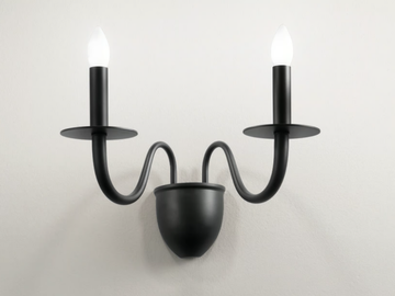 ARMSTRONG - Metal wall lamp by Fan Europe Lighting
