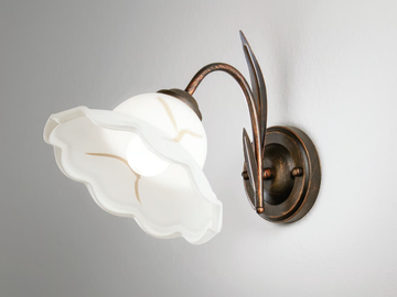 BYRON - Metal wall lamp with fixed arm by Fan Europe Lighting