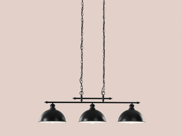 CHARLESTON S3 - Metal pendant lamp by Fan Europe Lighting