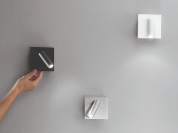 DICKENS - LED adjustable aluminium reading lamp by Fan Europe Lighting