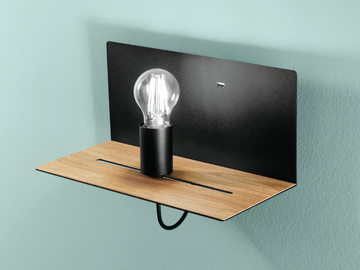 FLASH - Adjustable metal wall lamp with USB by Fan Europe Lighting