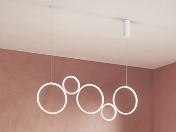 FREDY - LED aluminium pendant lamp by Fan Europe Lighting