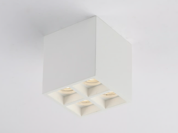 HAPIS Q - Plaster ceiling lamp by Fan Europe Lighting