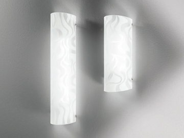 JASMINE - LED satin glass wall light by Fan Europe Lighting