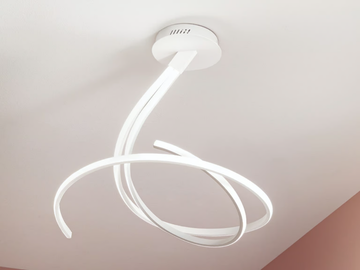 KINETIC - LED aluminium ceiling lamp by Fan Europe Lighting