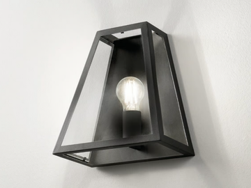 LEXINGTON AP - Tempered glass and metal wall lamp by Fan Europe Lighting