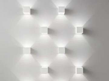RUBIK - Plaster wall light by Fan Europe Lighting