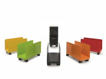 TERA - Floorstanding Laptop and CPU support with castors by Fantin